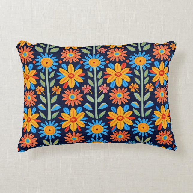 Botanisches Bliss Akzent Pillow Dekokissen (Vorderseite)