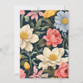 Botanisches Bliss Einladung (Rückseite)