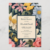 Botanisches Bliss Einladung (Vorne/Hinten)