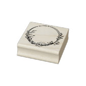 Botanisches Blume-Journal Gummistempel (Stempel)