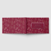 Botanisches Blumenbuch Gästebuch (Voll)