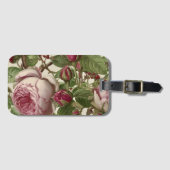Botanisches Blumendesign Gepäckanhänger (Vorderseite (Horizontal))