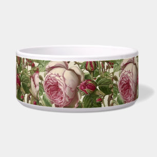 Botanisches Blumendesign Napf