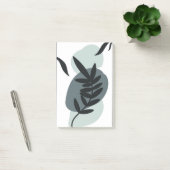 Botanisches Blumendesign Post-it Klebezettel (Büro)