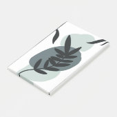 Botanisches Blumendesign Post-it Klebezettel (angewinkelt)