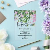 Botanisches Blumengrün Brautdusche Einladung (In Situ (Hochzeit))