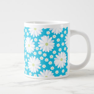 Botanisches Blumenmuster der Romantik  Jumbo-Tasse