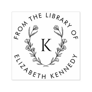 Botanisches Blumenwerk Urbane Rundbibliothek Permastempel