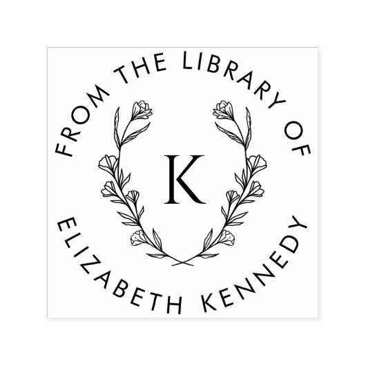 Botanisches Blumenwerk Urbane Rundbibliothek Permastempel (Design)