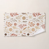 Botanisches Boho-Blumenmuster-Design 396 Badhandtuch Set (Handtuch)