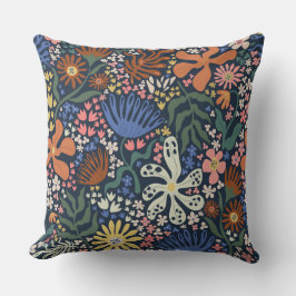 Botanisches Boho-Kissen Kissen