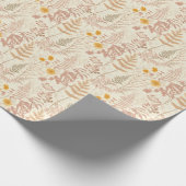Botanisches Boho Muster-Umschlagpapier Roll Geschenkpapier (Ecke)