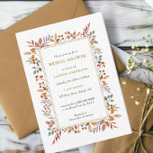 Botanisches Brautparty Ankündigung