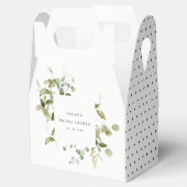 Botanisches Brautparty aus Blättern Geschenkschachtel (Geöffnet)