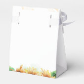 Botanisches Brautparty der Blumenblume Geschenkschachtel (Rückseite)