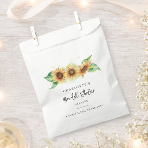 Botanisches Brautparty der Blumenblume Geschenktütchen