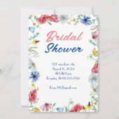 BOTANISCHES BRAUTPARTY EINLADUNG (Vorderseite)