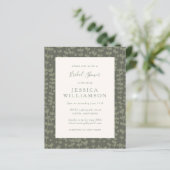 Botanisches Brautparty für Grünflächen (Stehend Vorderseite)