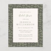 Botanisches Brautparty für Grünflächen (Vorderseite)