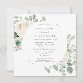 Botanisches Brautparty Invita Einladung (Vorderseite)