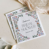 Botanisches Brautparty Napkins Serviette