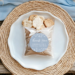 Botanisches Brautparty Runder Aufkleber