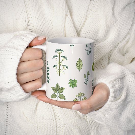 Botanisches Brew Green Kaffeetasse