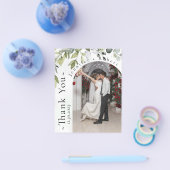 Botanisches Budget Hochzeit Vielen Dank Karten Fly (Einzeln)