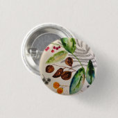 botanisches Button (Vorne & Hinten)