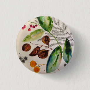 botanisches Button