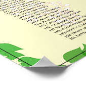 Botanisches Crossword 156 Pflanze zum Funny Giant Poster (Ecke)