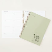 Botanisches Dark Academia Garten Leser Geschenk Planer (Anzeige)