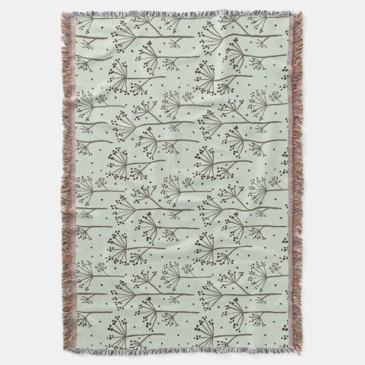 Botanisches Design für Decken. Decke (Vorderseite Vertikal)