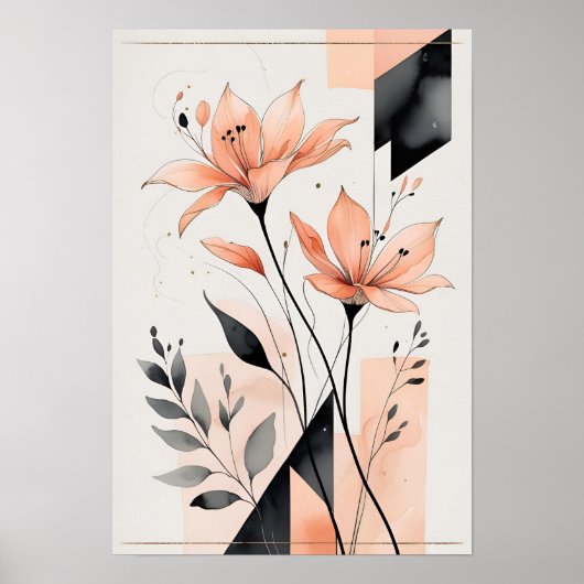 Botanisches Duo Poster (Vorne)
