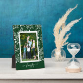 Botanisches Easel-Back-Frameless-Foto Fotoplatte (Seite)