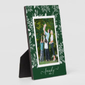 Botanisches Easel-Back-Frameless-Foto Fotoplatte (Seite)