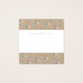 Botanisches Ereignis Kraft Wasserfarbe Wilde Flora (Rückseite)