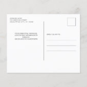 Botanisches Eukalyptus-Foto Save the Date (Rückseite)