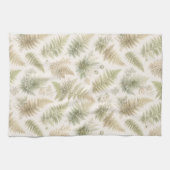 Botanisches Farnmuster Geschirrtuch (Horizontal)