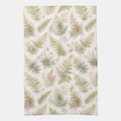 Botanisches Farnmuster Geschirrtuch (Vertikal)