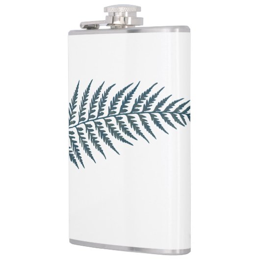 Botanisches Federblatt - Mischung und Farbe Flachmann (Links)