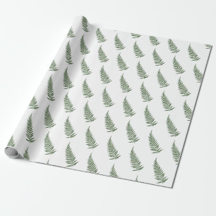 Botanisches Federblatt - Mix und passende Farbe Geschenkpapier