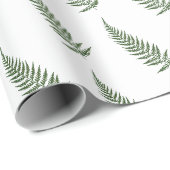 Botanisches Federblatt - Mix und passende Farbe Geschenkpapier (Rolleneckpunkt)