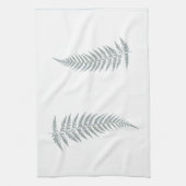 Botanisches Federblatt - Mix und passende Farbe Küchentuch (Vertikal)