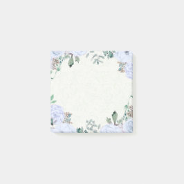 Botanisches Flora-Nachhinein zu eleganten Wasserfa Post-it Klebezettel