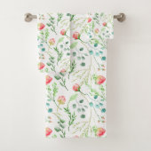 Botanisches Floral Badhandtuch Set (Insitu)