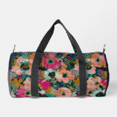 Botanisches Floral Duffle Bag (Rückseite)