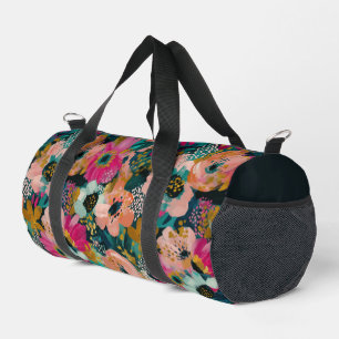 Botanisches Floral Duffle Bag