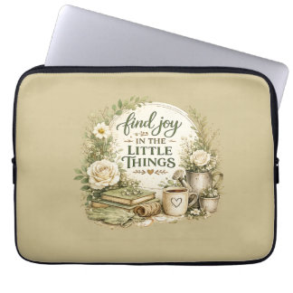 Botanisches Florales Cottagecore Inspirierendes De Laptopschutzhülle