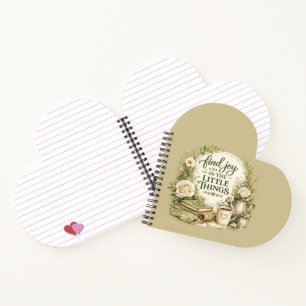 Botanisches Florales Cottagecore Inspirierendes De Notizblock